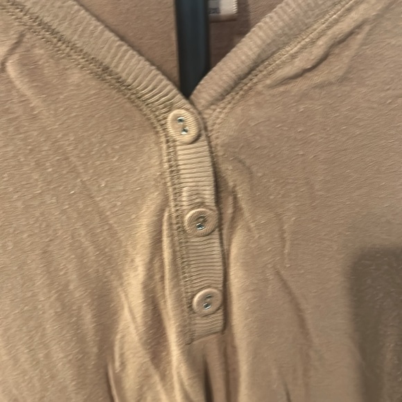 SKIMS tan sleep shirt. - Picture 3 of 3